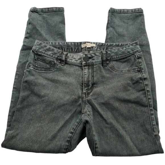 CAbi Denim - Cabi Jeans 6 Womens Dark Wash Black Mid Rise Straight Leg Denim Bottoms